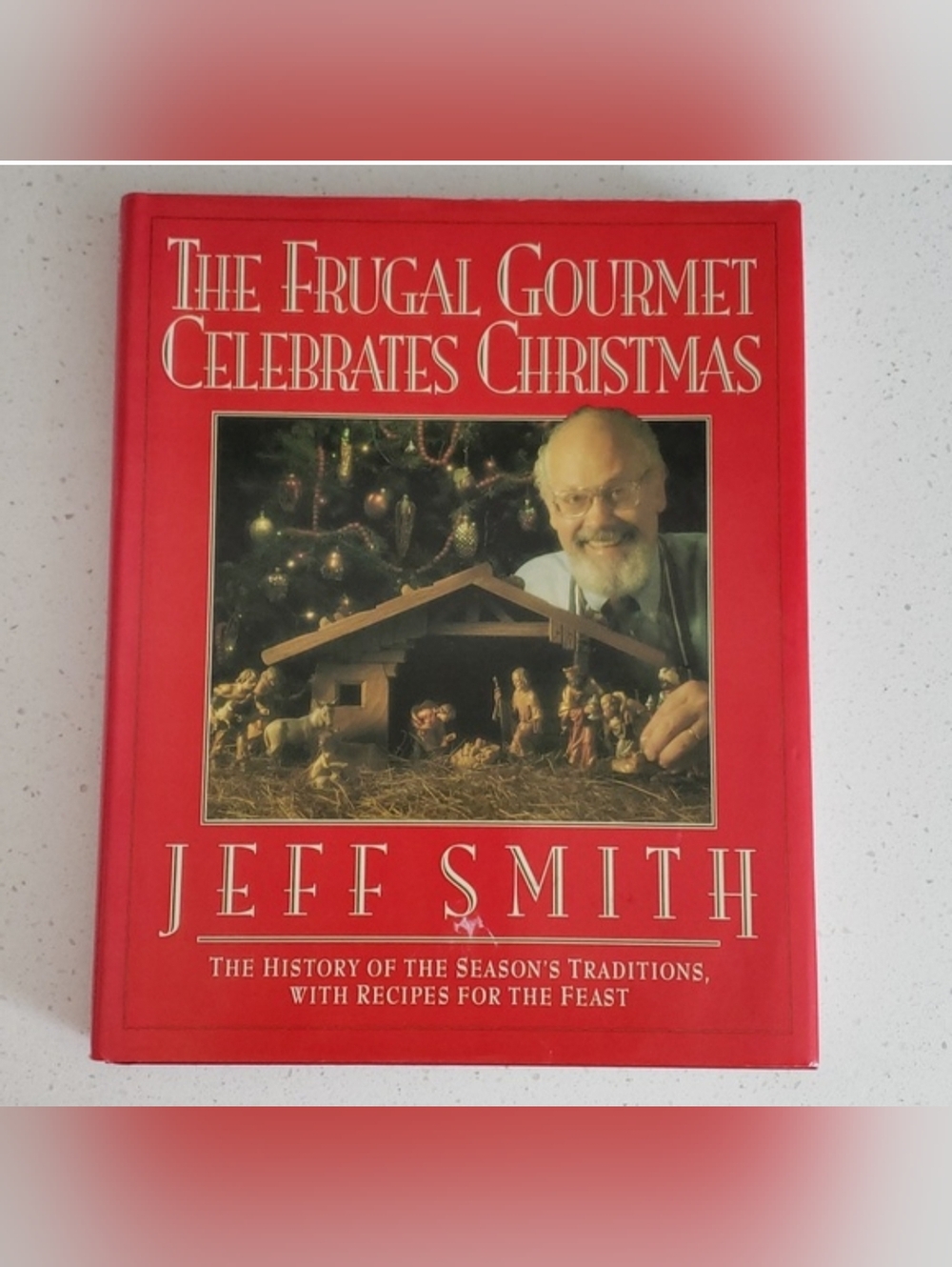 NWOT THE FRUGAL GOURMET CELEBRATES CHRISTMAS COOKBOOK